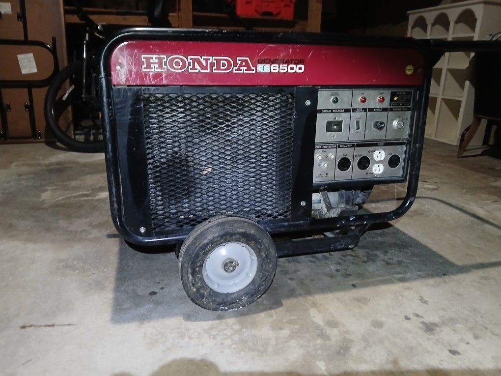 Honda 6500 Watt Generator