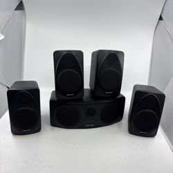 POLK AUDIO Surround Sound RM1300 Satellite Speakers POLK RM1600S Center Channel