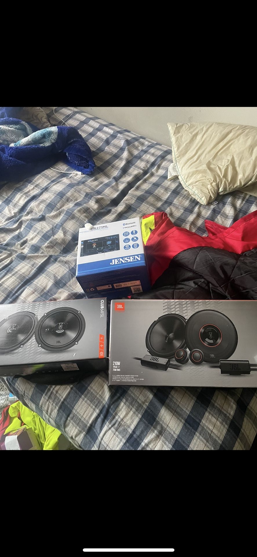 JBL Car Speakers and Bluetooth touchscreen stereo