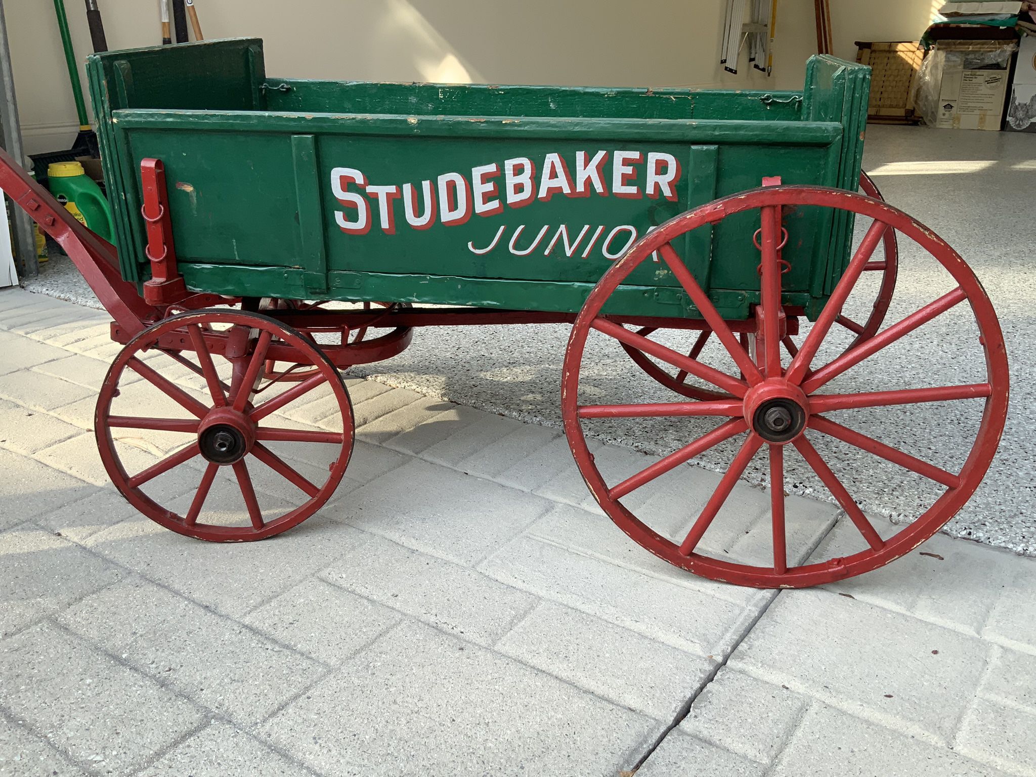 19th Century Antique Vintage Studebaker Wagon Company Junior Wagon