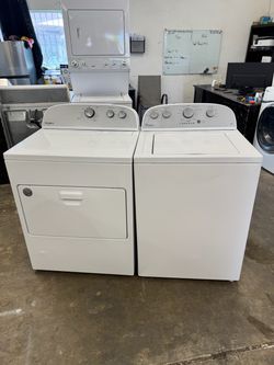 Used Whirlpool Washer and Gas Dryer Top Load