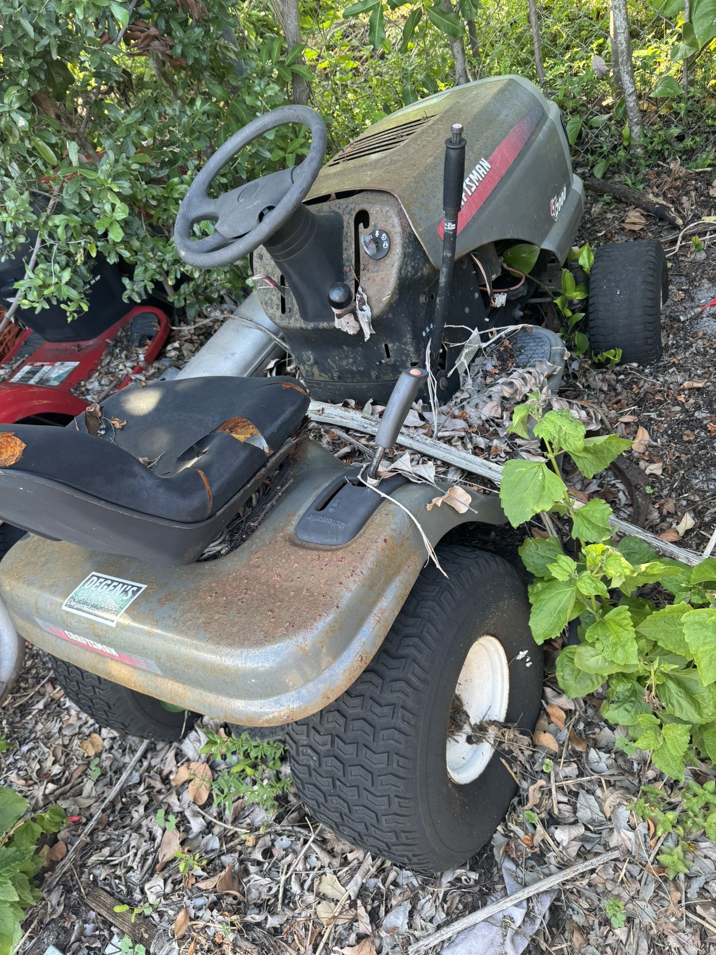 Craftsman’s Riding Mower
