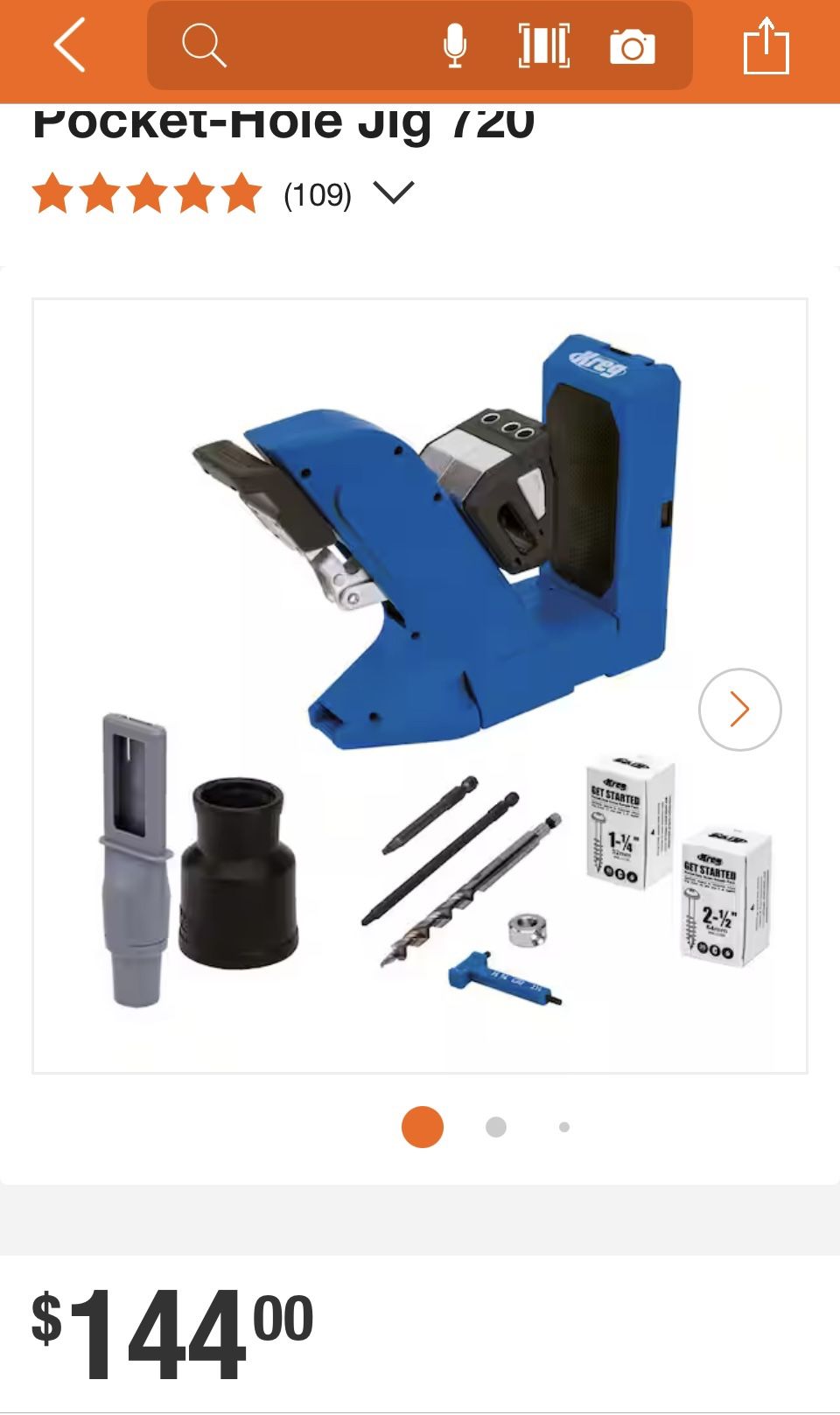 Pocket Hole Jig 720