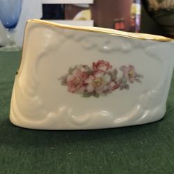 Vintage Hand Painted Bavarian German Porcelain Vase  