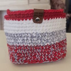 New Cute Handmade Crochet Basket