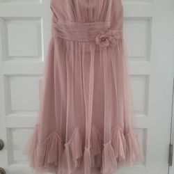 Alfred Angelo David's Bridal Blush Dress. Size 4 (Four). SO Pretty!