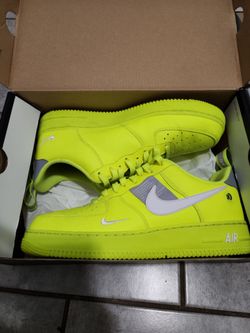 Air force 1s Neon yellow size 10