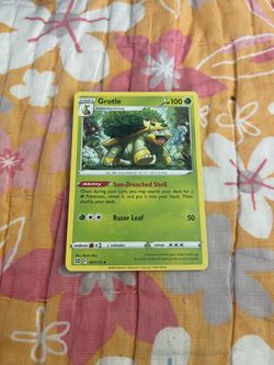 Grotle Pokémon card
