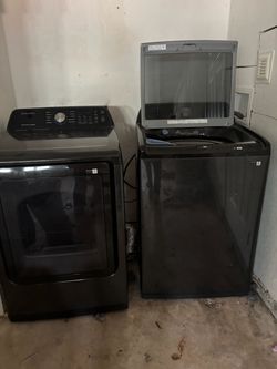 Washer and dryer