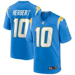 Chargers Jersey Powder Blue Justin Herbert