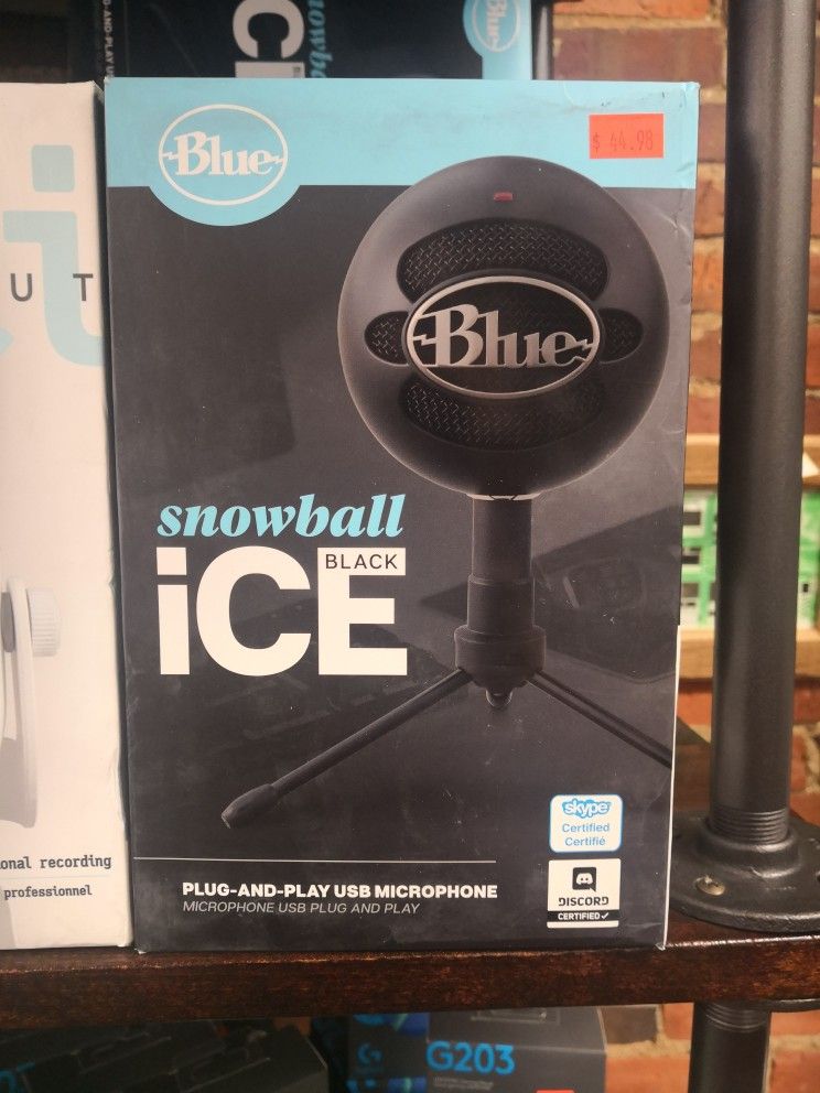 Snowball Black Ice USB Microphone - New in Box