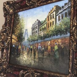 Beautiful Antique Wall Picture