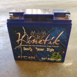 Car audio battery