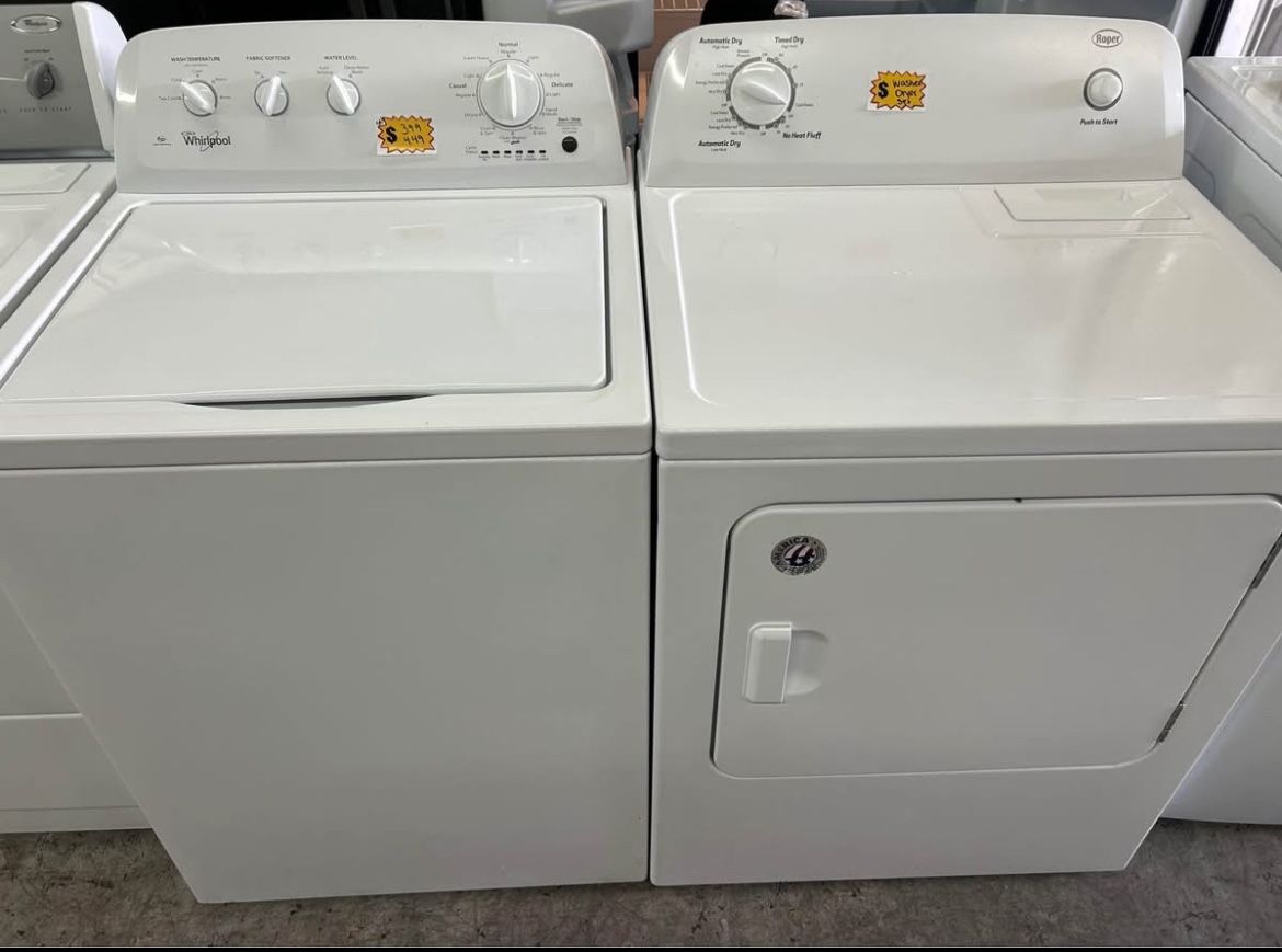 Whirlpool Washer And Dryer Set