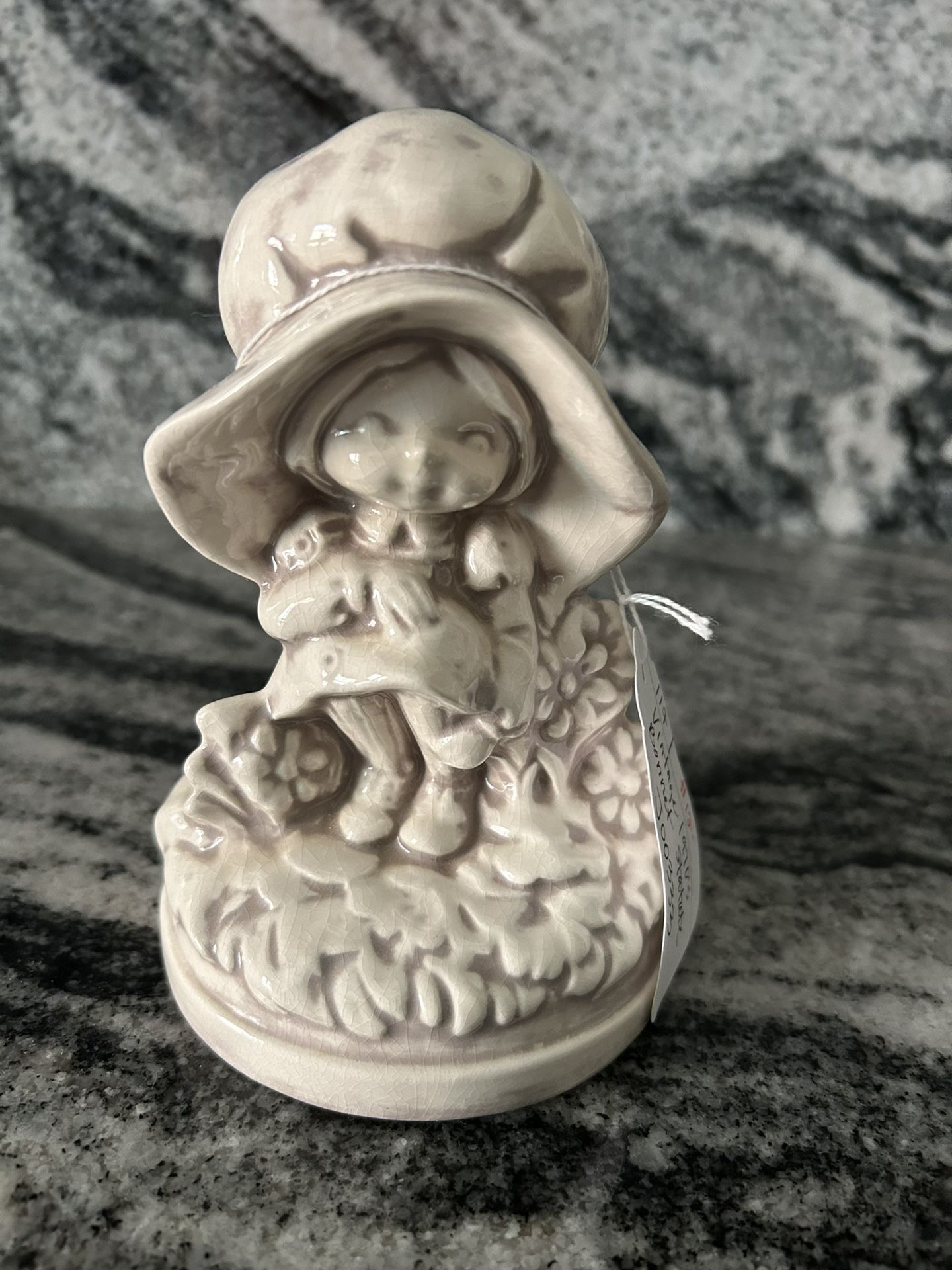 On Sale! Vintage 1970’s Bonnet Statue