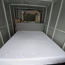 King Size Bed with platform frame