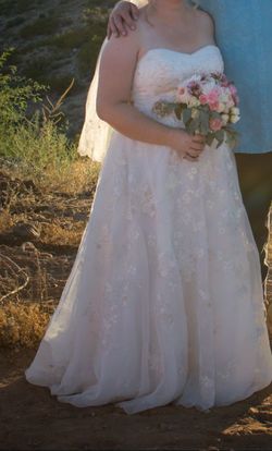 David's Bridal wedding dress