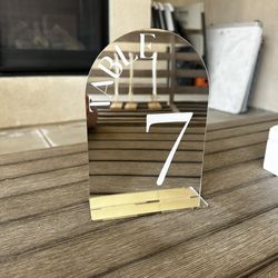 TABLE NUMBERS