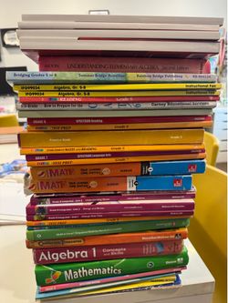 Grade 5-8 workbooks