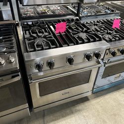 viking 30 inch gas stove new 