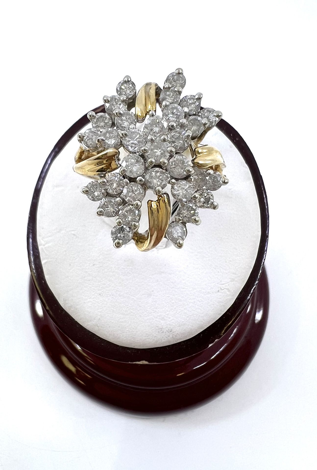 14K Diamond Ring Size 7