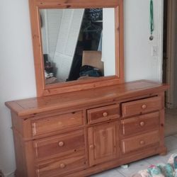 Knotty Pine Dresser