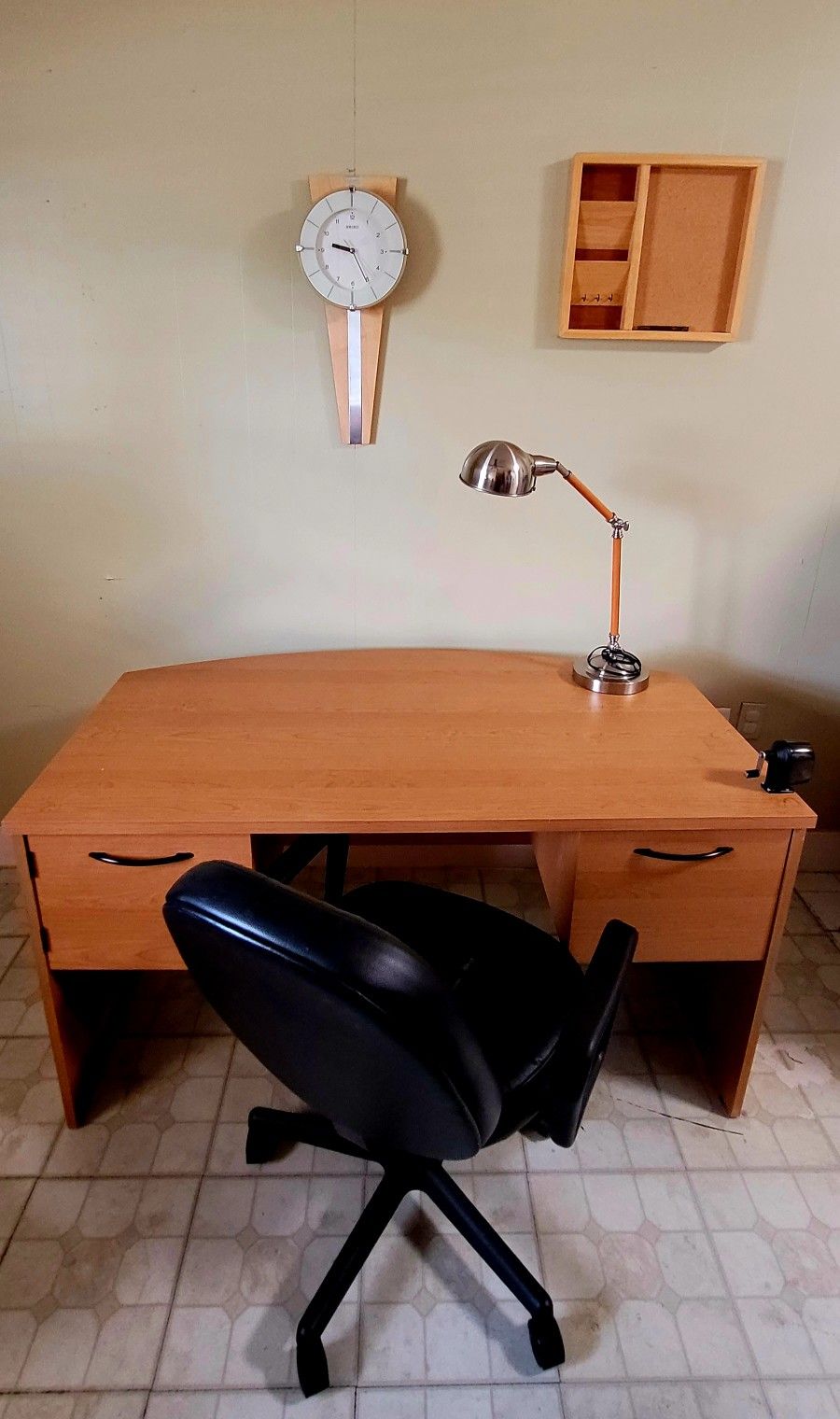 Bookshelves And Desk