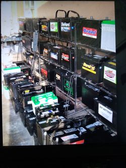 CAR BATTERY WARRANTY CORE EXCHANGE $50UP ELMOFLES