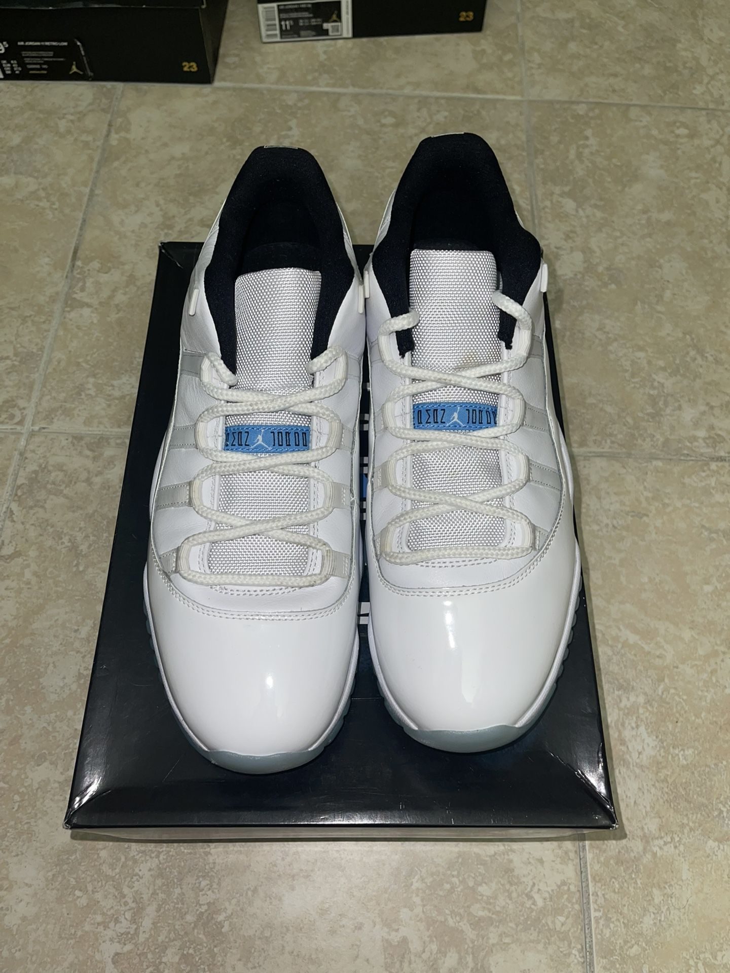 Jordan 11 Low Legend Blue Size 12