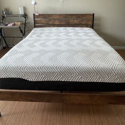 Lucid Mattress + Queen-size Bed Frame