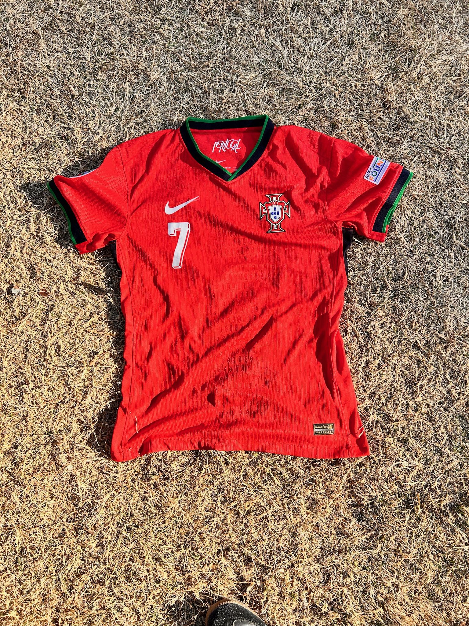 Portugal 24/25 Ronaldo Jersey Player Version