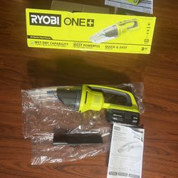 RYOBI VACCIM  ONE+ 18V Cordless Performance Hand Vacuum (Tool only)