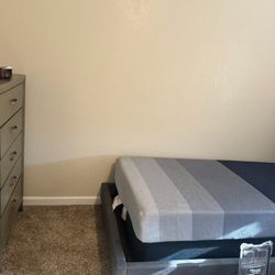 Twin bed frames with drawers