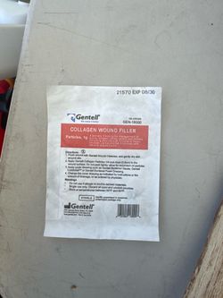 Collagen wound filler