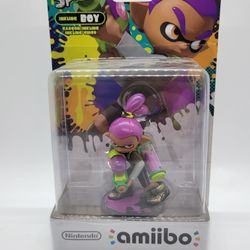Nintendo Splatoon Inkling Boy Amiibo Purple Variant Figure