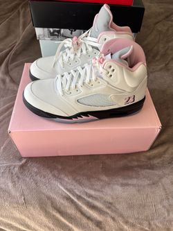 soft pink jordan 5 size 9.5