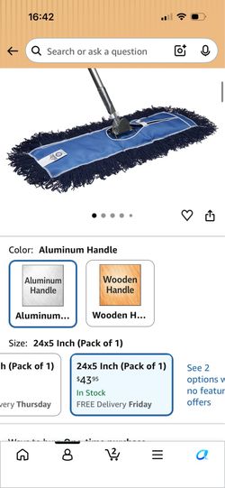 24 x  5 Dust Mop