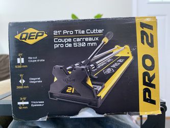 QEP Profesional 21 In. Tile Cutter 