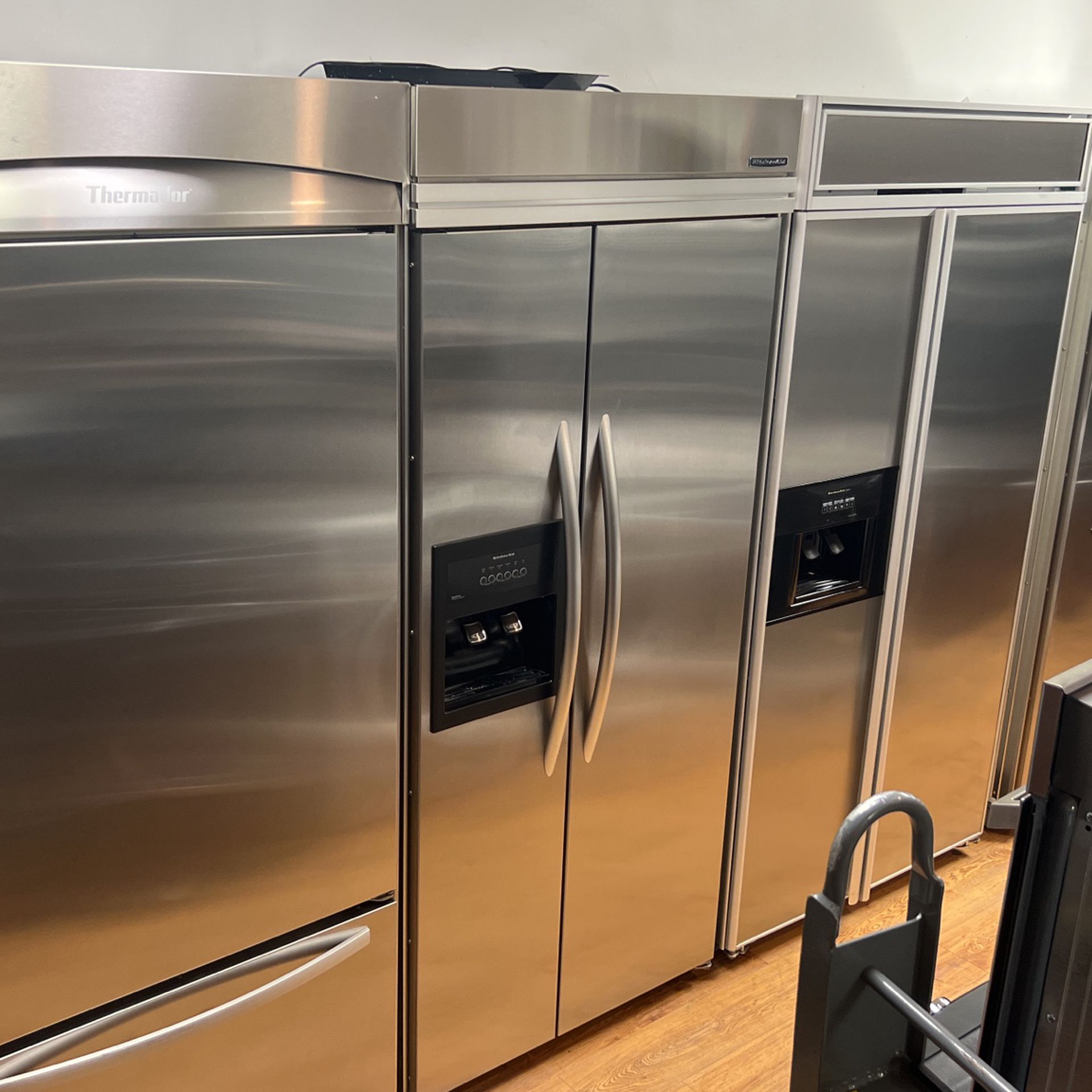 Kitchenaid Refrigerator 36” Side By Side BILT IN