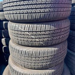 235 60 18 Tires Con 80% De Vida Las 4 De La Marca BRIDGESTONE 