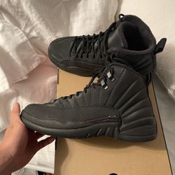 Jordan 12 Winter Black 
