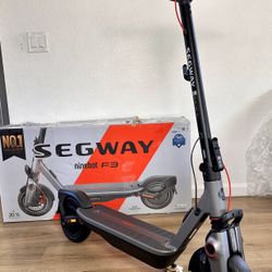 Segway - F3 Electric Scooter - High Performance Commuter Scooter w/ 44 Mile Range, 20 MPH Speed 