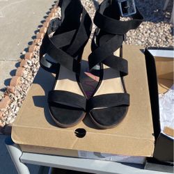 Black Heels Size 6.5