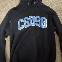 CSUSB Black Hoodie (Medium)