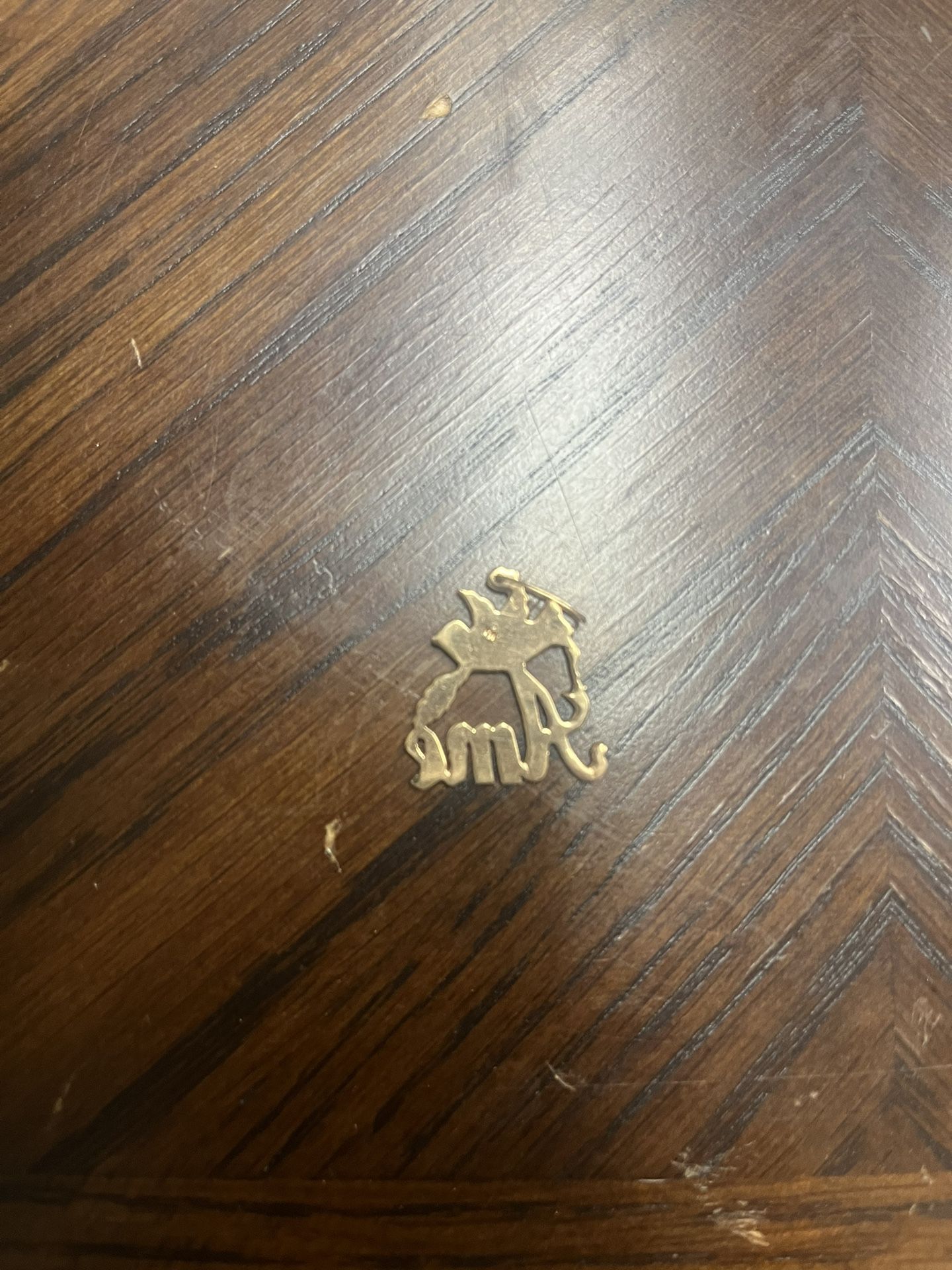 14k Gold Named Plate