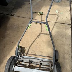 Earth wise 16” Push Behind Reel Lawn Mower