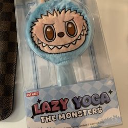 labubu lazy yoga hair comb 