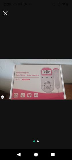 New Fetal Doppler $20