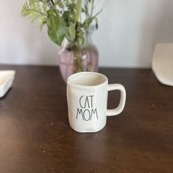 Rae Dunn Cat Mom Mug