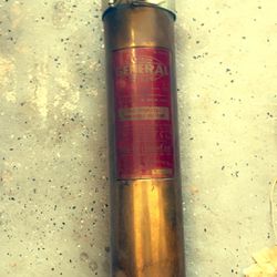 Antique Fire Extinguisher Real 
